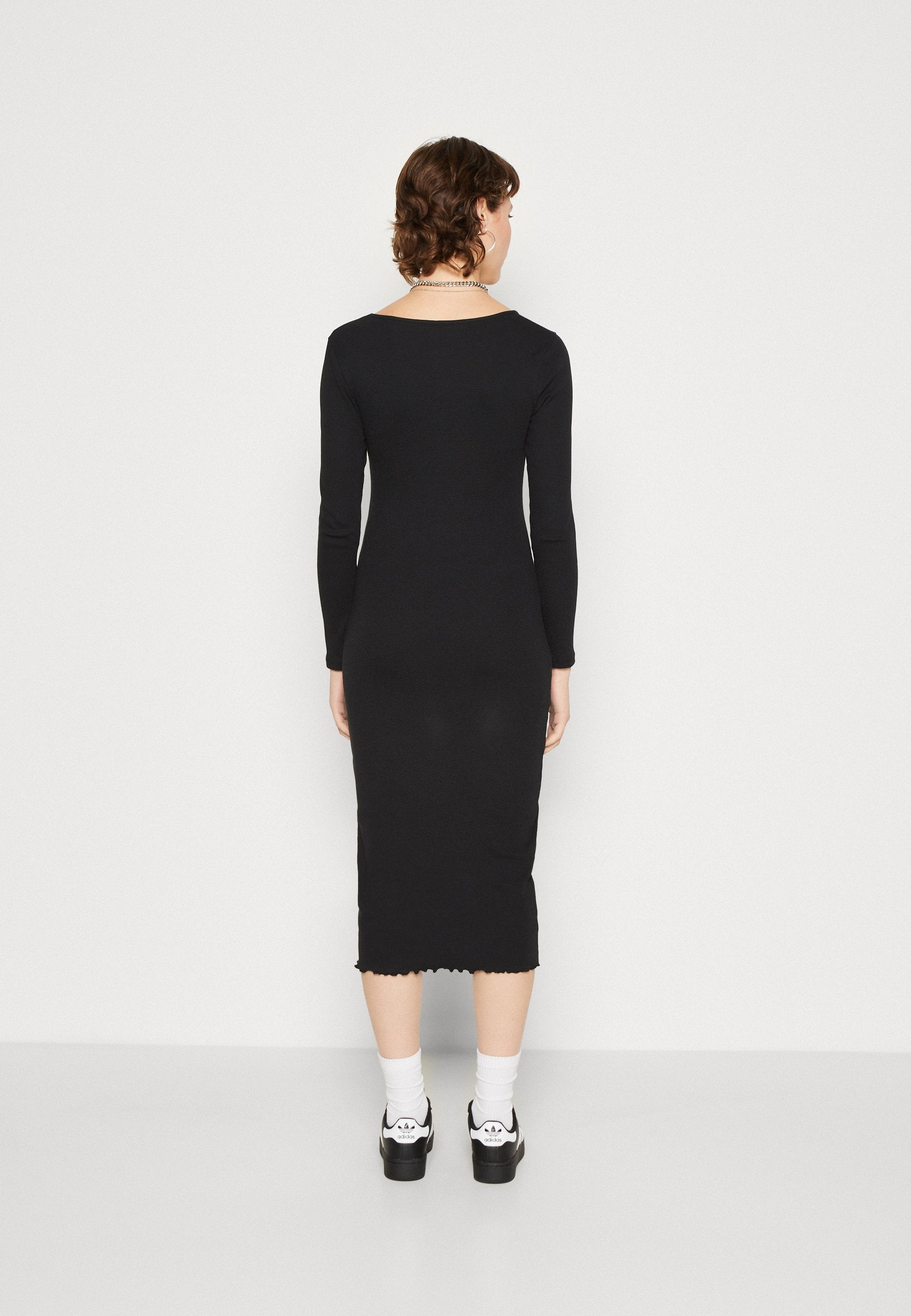 Pieces PCCAMMA V NECK LONG DRESS