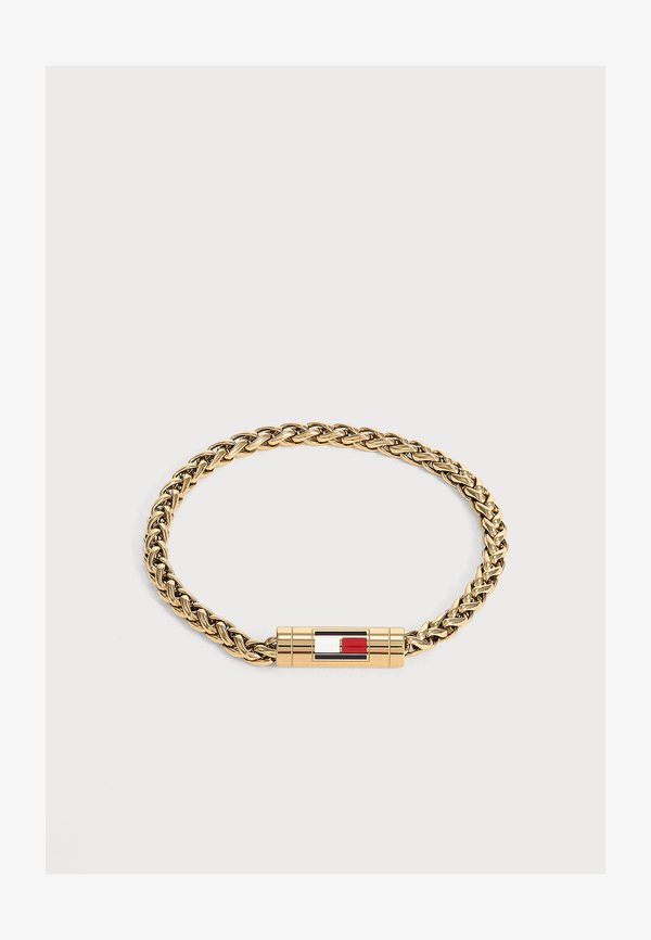 Tommy Hilfiger ADJUSTABLE BARREL - Bracelet - gold-coloured