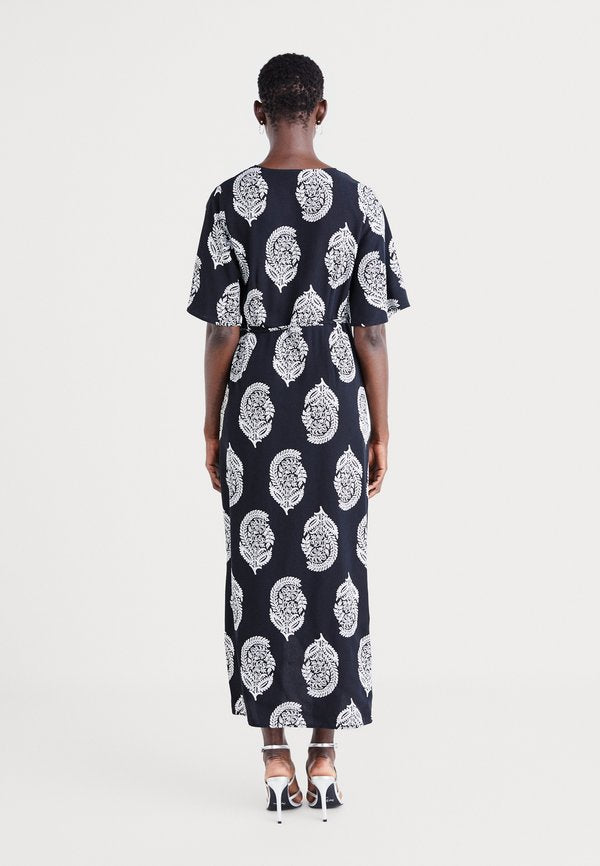 YAS YASTAN LONG WRAP DRESS