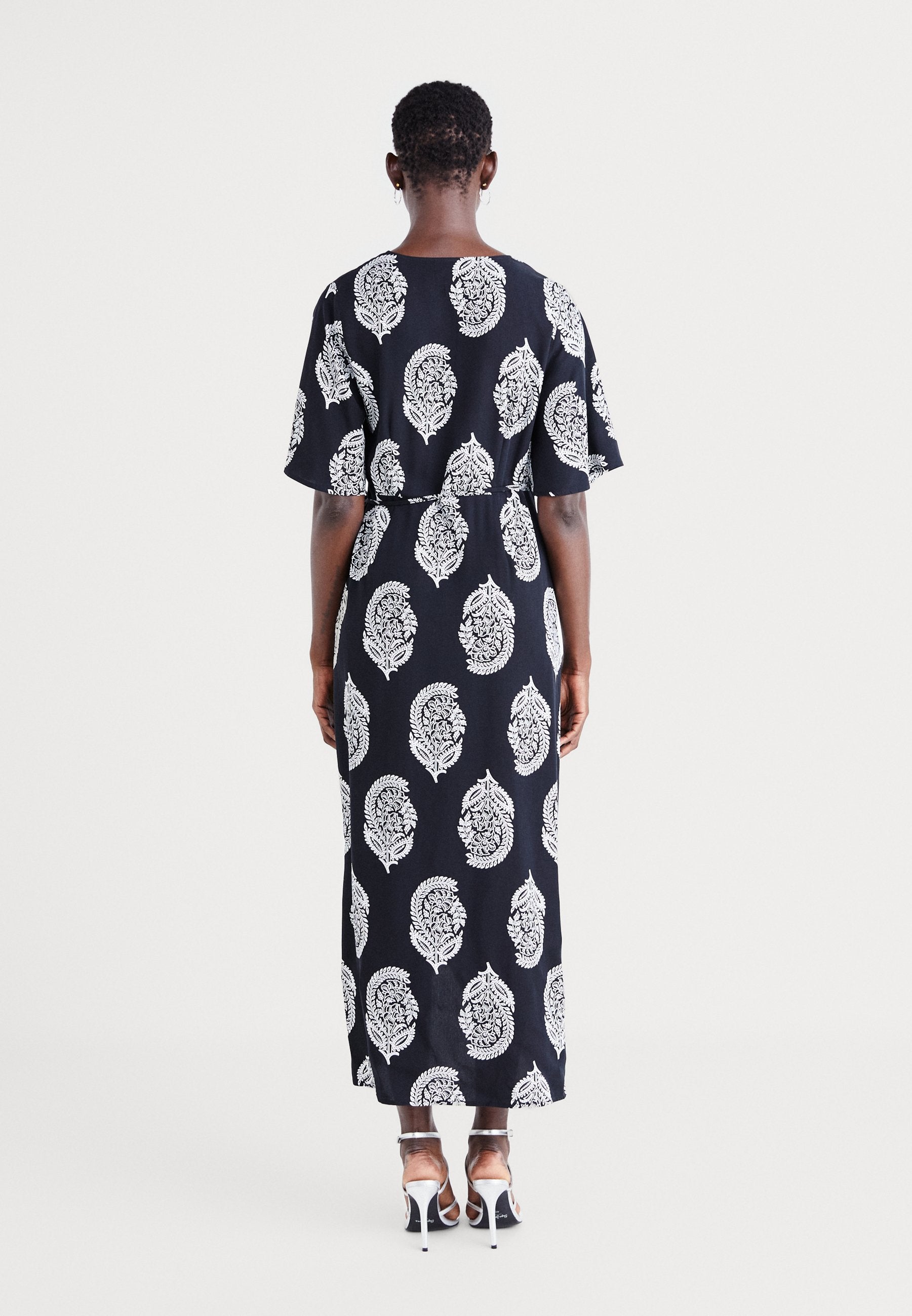 YAS YASTAN LONG WRAP DRESS