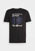 Puma GRAPHICS LEGACY ARCHIVE TEE - Print T-shirt - black