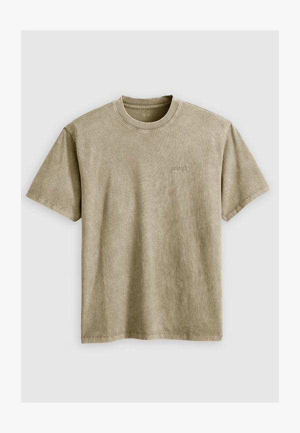 Levi's® TAB VINTAGE TEE - Print T-shirt - stones throw mineral wash silent storm jersey