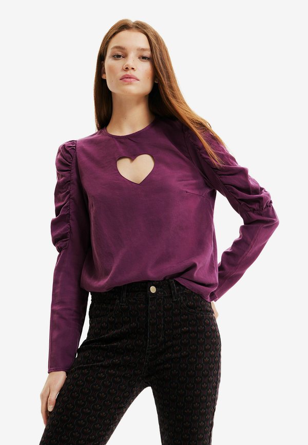 Desigual BALLOON SLEEVE WITH HEART