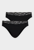 ONLY Carmakoma CARVICKY LACE THONG 2-PACK