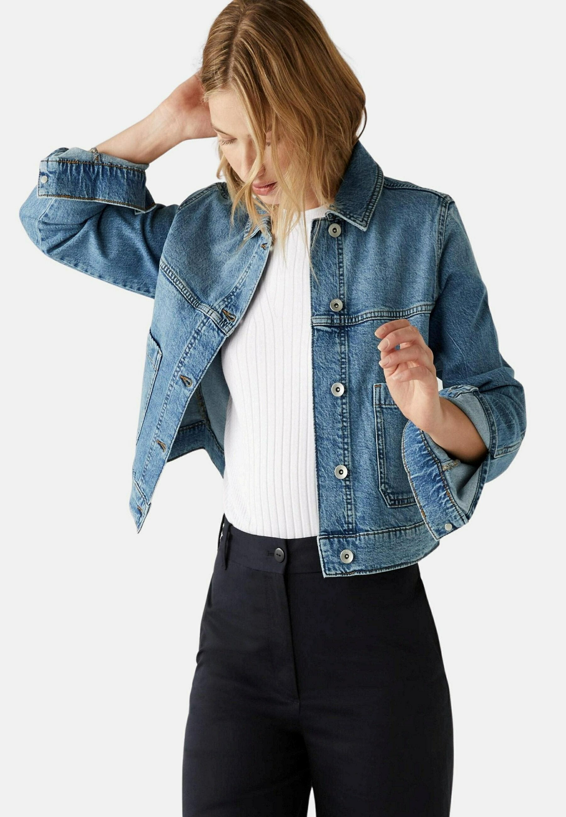 Marks & Spencer COLLARED CROPPED