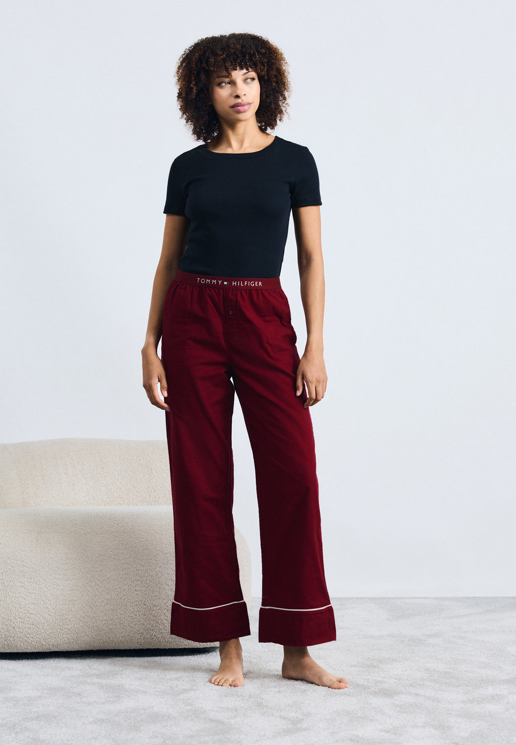 SLEEP SOLID PANTS Media 2