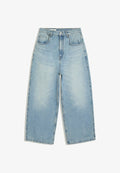 Bershka SUPER BAGGY - JEANS - Baggy Jeans - light blue