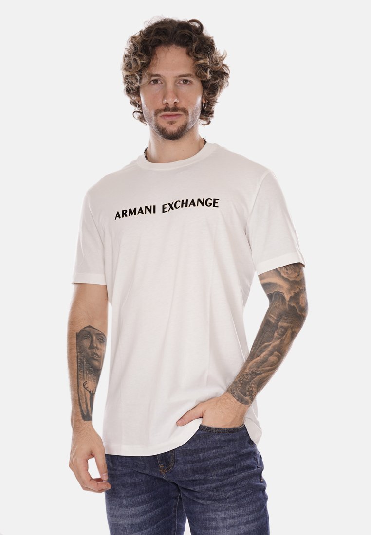 Armani Exchange T-Shirt print Media 2