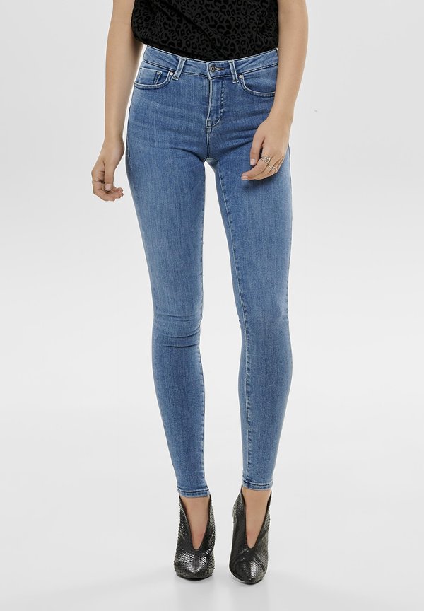 ONLY ONLPOWER MID PUSH UP - Jeans Skinny Fit - light blue denim