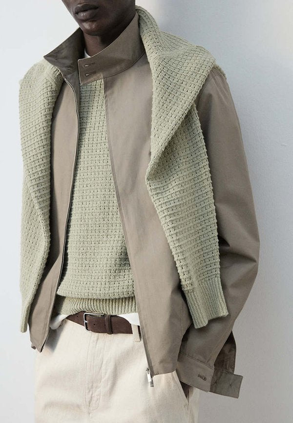 Mango Summer jacket - light brown