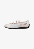 Puma SPEEDCAT BALLET METALLIC WNS - Ankle strap ballerina shoes - jasmine flower-puma black