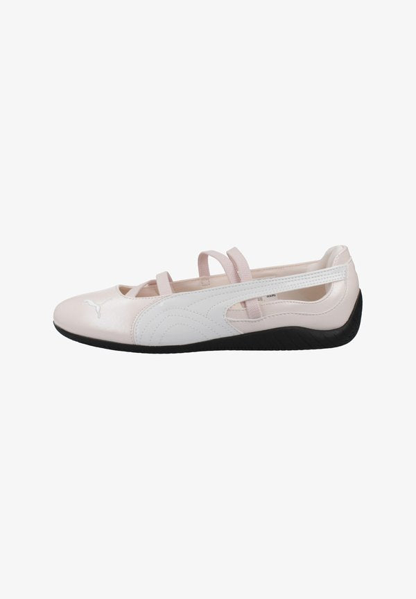 Puma SPEEDCAT BALLET METALLIC WNS - Ankle strap ballerina shoes - jasmine flower-puma black