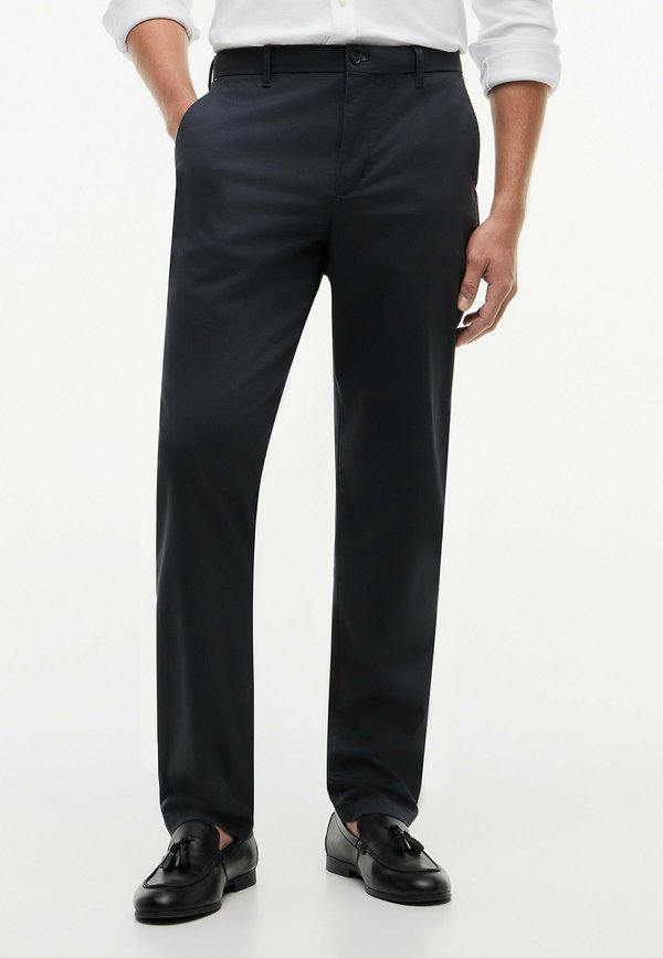 Tommy Hilfiger TOMMY HILFIGER DENTON STRAIGHT PRINTED STRUCTURE CHINOS - Chinos - navy blue