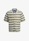 Jack & Jones Knitted Striped Knitted - Cardigan - nuthatch