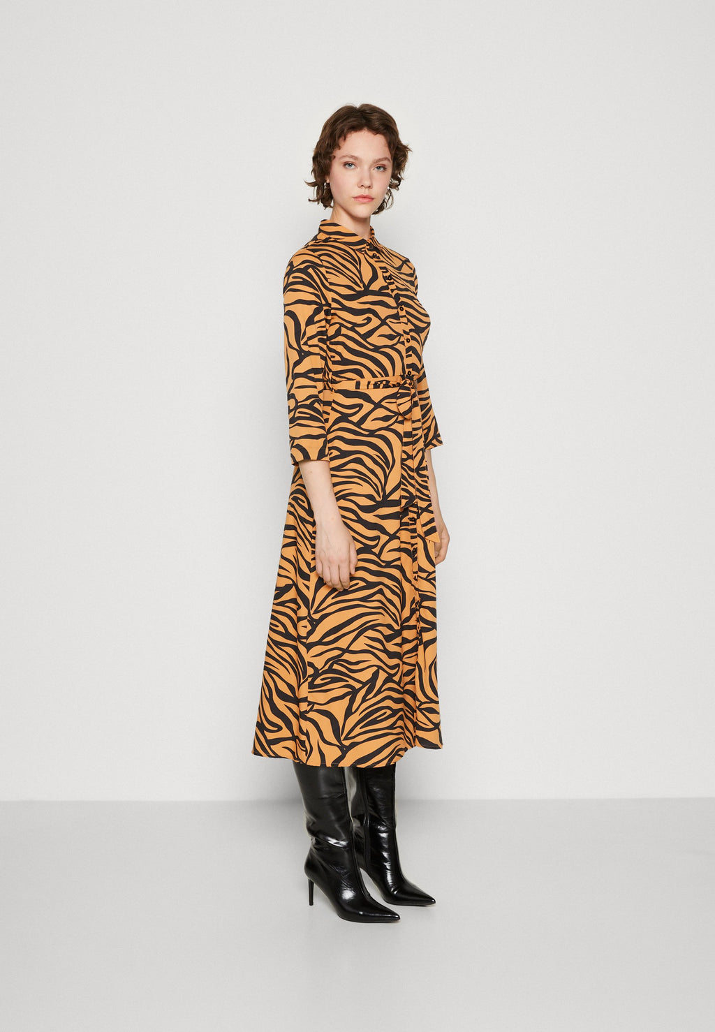Pieces PCNADINE MIDI SHIRT DRESS
