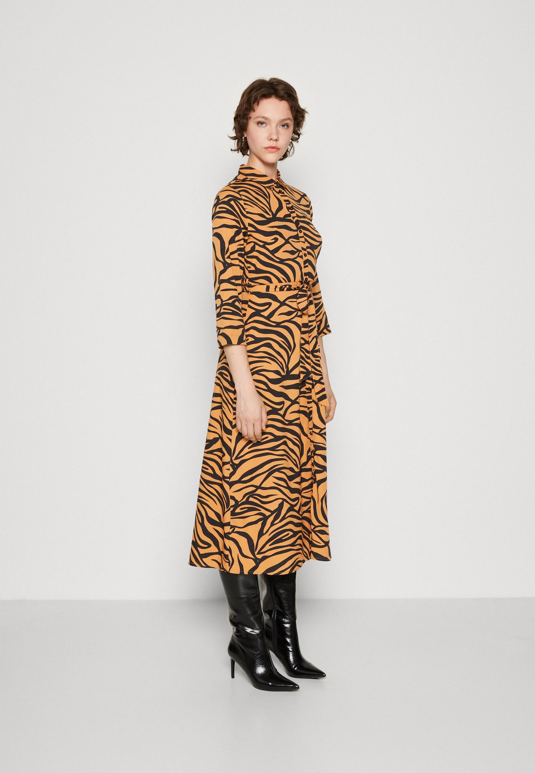 Pieces PCNADINE MIDI SHIRT DRESS