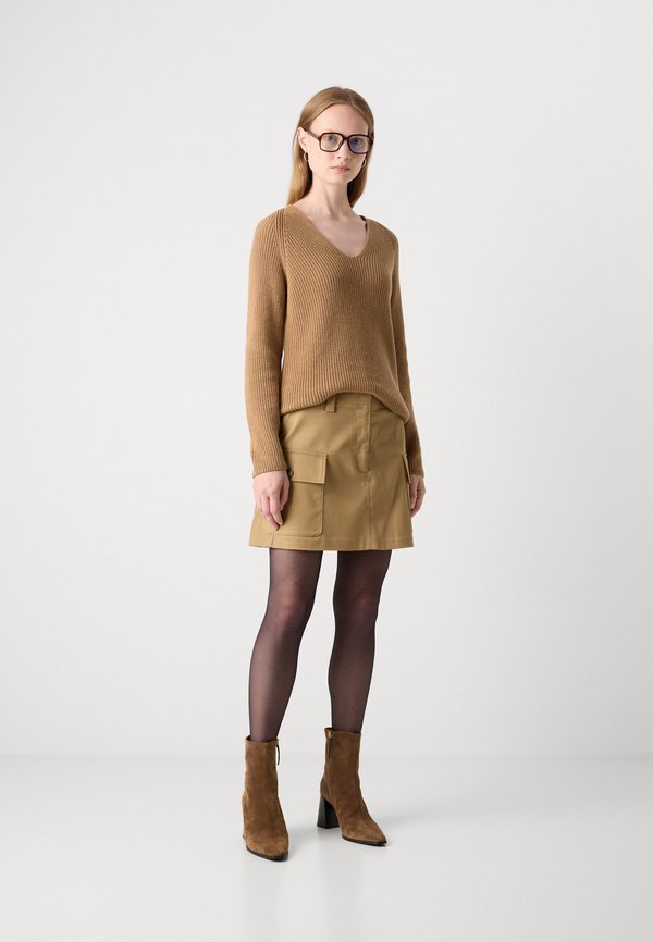 Marc O'Polo SKIRT STRAIGHT SHAPE WAISTBAND POCKET DETAILS