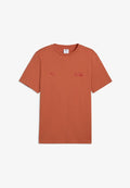 Puma PORSCHE LEGACY ESSENTIALS T-SHIRT - Print T-shirt - amarena