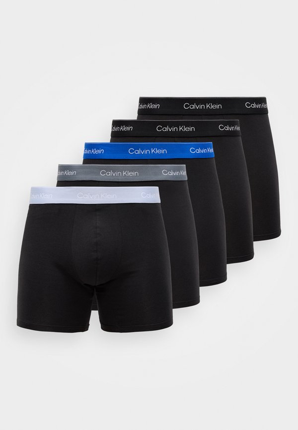 Calvin Klein Underwear ICON 5 PACK - Boxer briefs - black/royalty