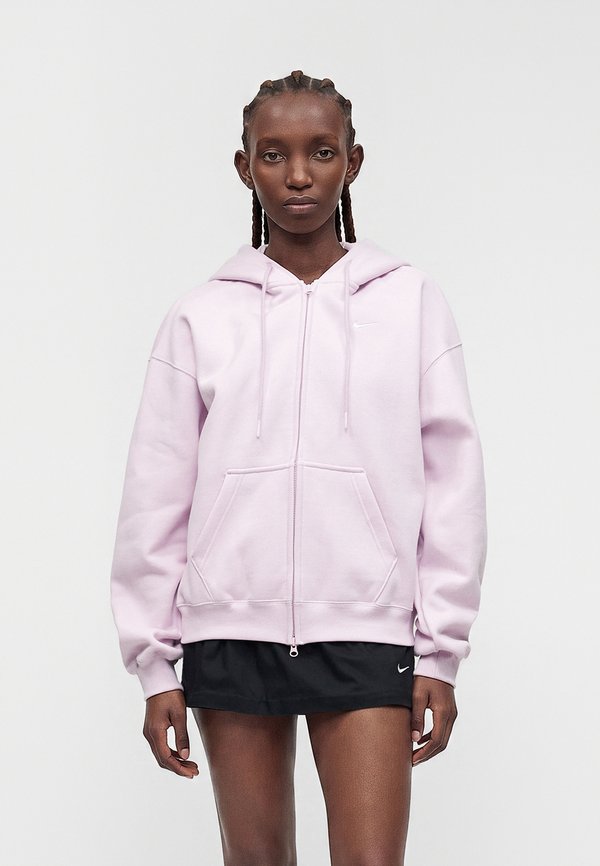 Nike Sportswear Zip-up sweatshirt - bleached lilac/sail