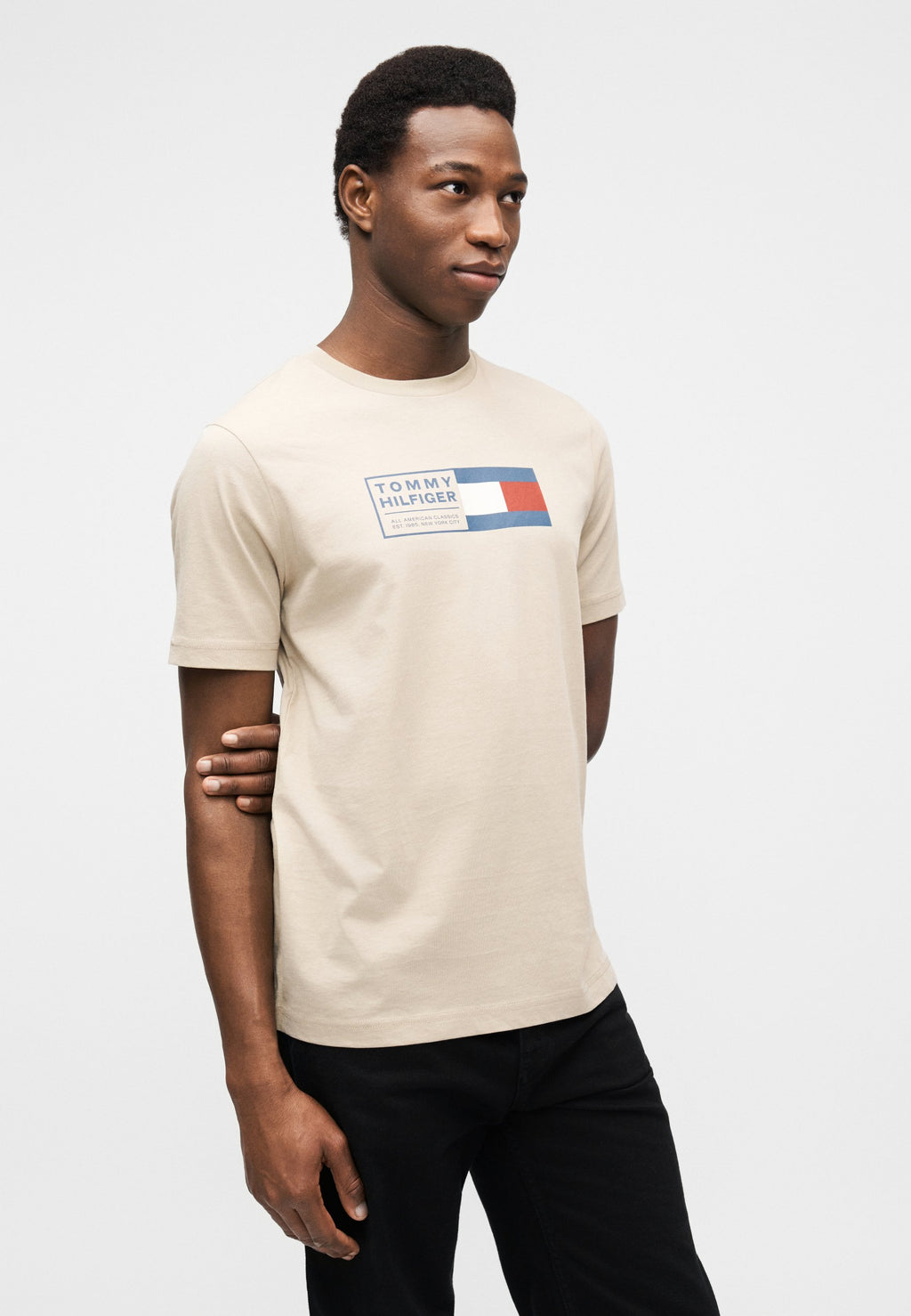 LOGO JERSEY CREW NECK T-SHIRT Media 5