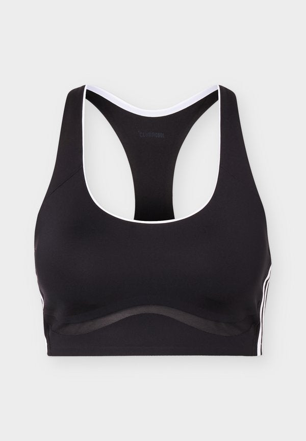 adidas Performance MEDIUM SUPPORT BRA - Medium support sports bra - black