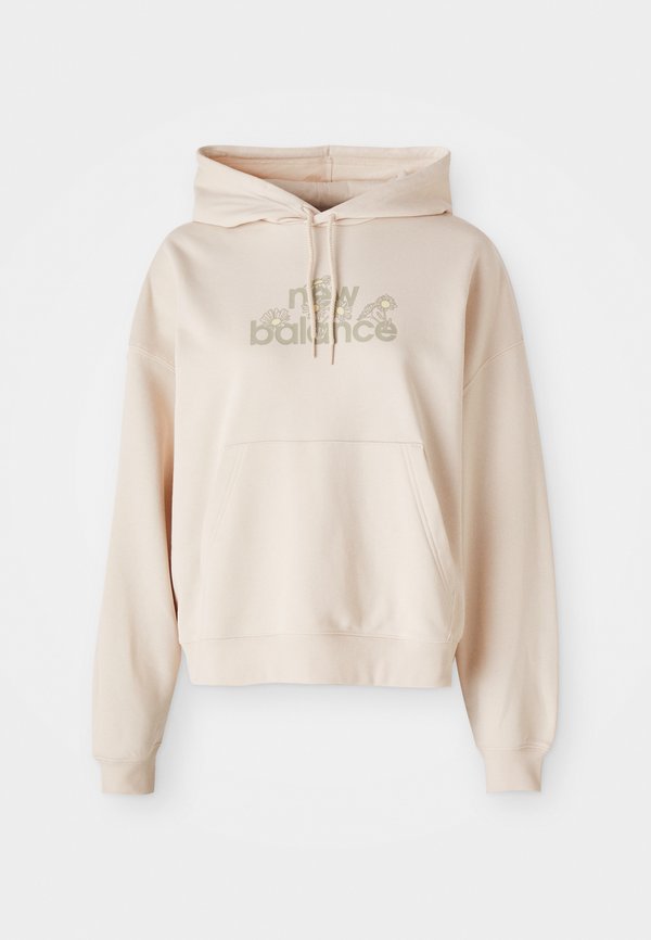 New Balance FLOWER HOODIE - Hoodie - brown