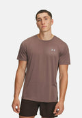 Under Armour TRAIL RUN - Sports T-shirt - sierra taupe