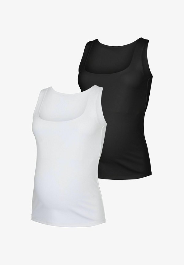 Vero Moda TOP 2-PACK TOP - Top - black