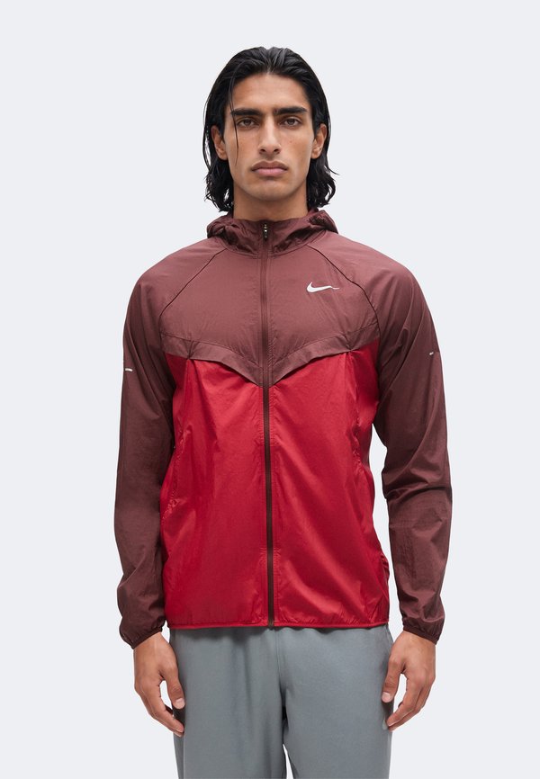 Nike Performance M NK UV RPL STRIDE JACKET - Running jacket - mystic dates/tough red