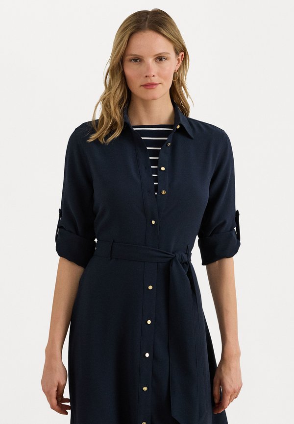 Lauren Ralph Lauren DOUBLE-FACED GEORGETTE SHIRTDRESS