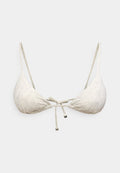 Calvin Klein Swimwear TRIANGLE ESSENTIALS - Bikini top - tofu