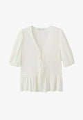Mango ADULT - Blouse - off white