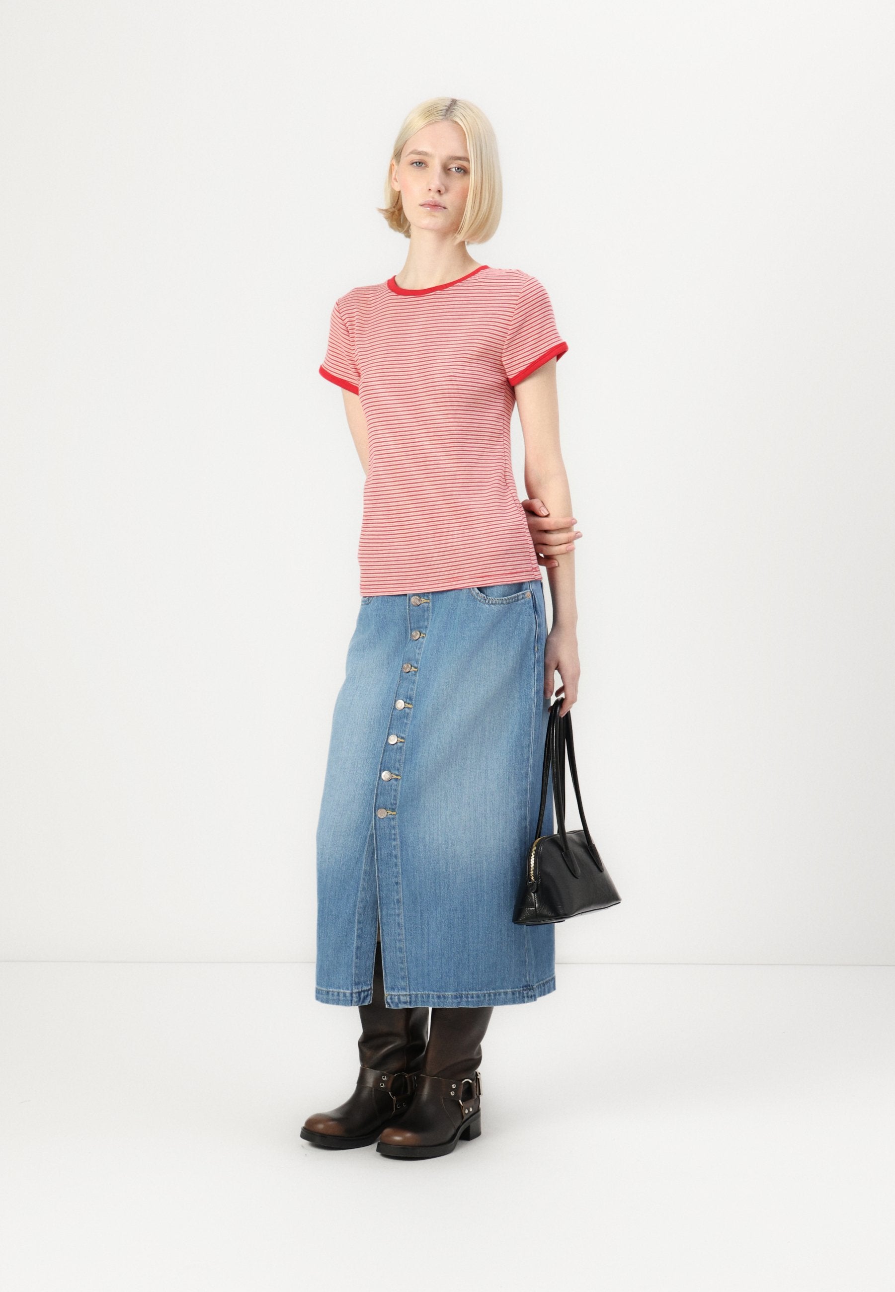 GAP MIDI SKIRT