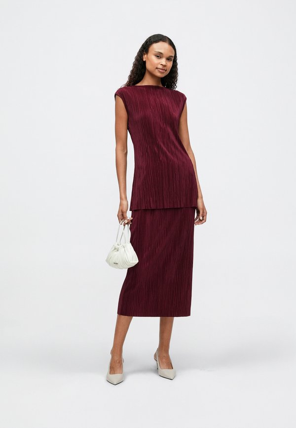 Calvin Klein PLISSE MIDI SKIRT