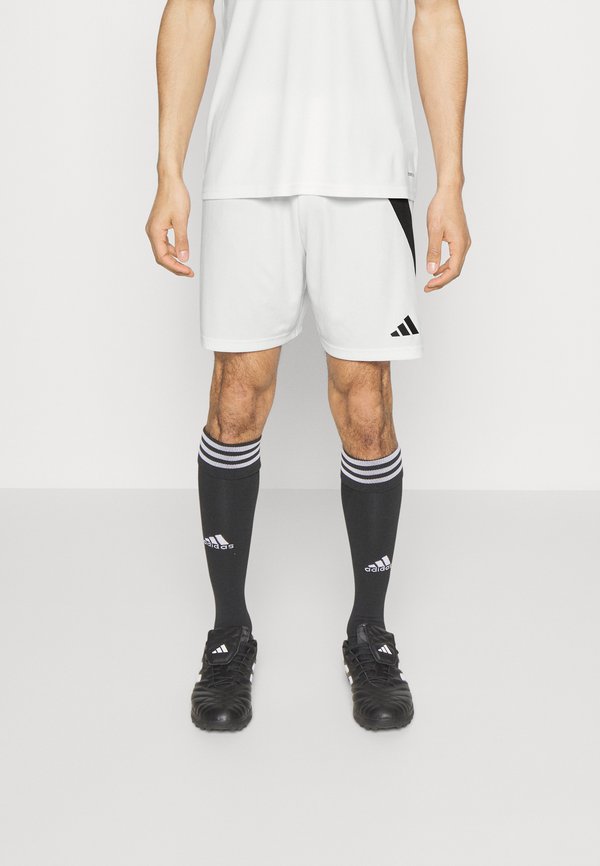 adidas Performance FORTORE 23 SHORT - Sports shorts - white/black
