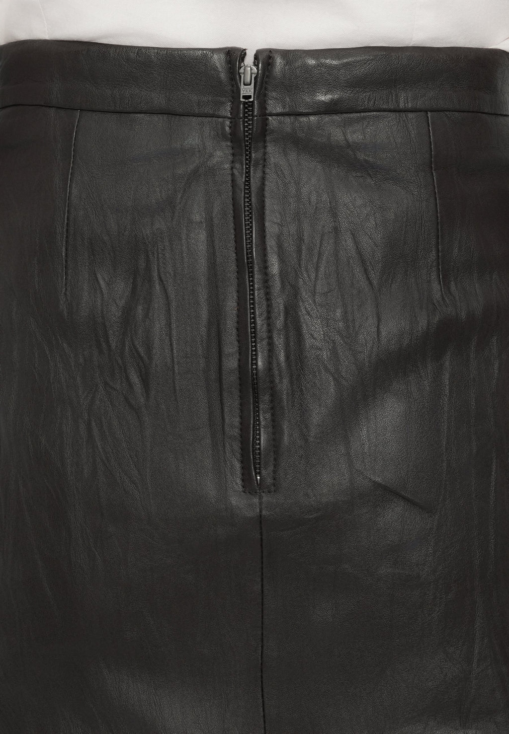 Selected Leather mini high waisted
