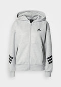 adidas Sportswear FUTURE ICONS THREE STRIPES FULL ZIP - Zip-up sweatshirt - medium grey heather