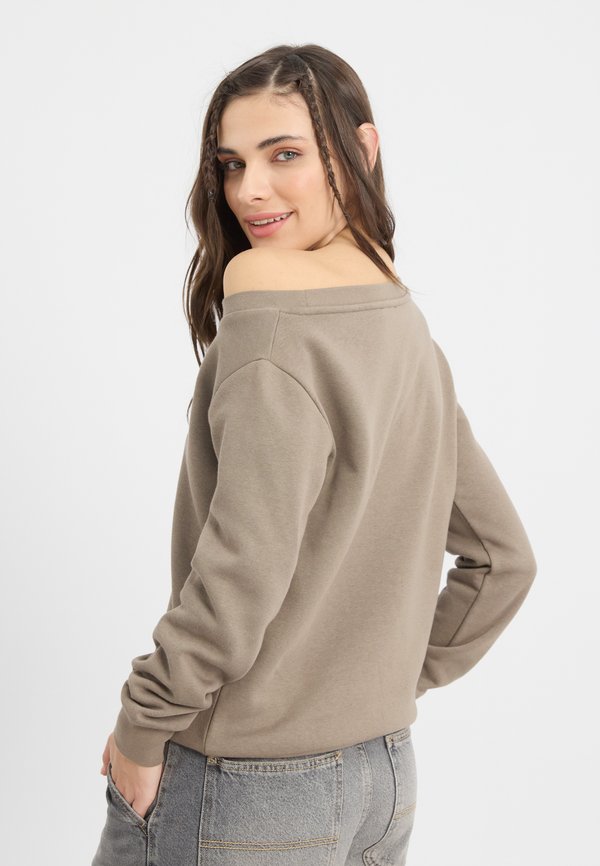 Even&Odd BASIC OFF SHOULDER SWEATSHIRT