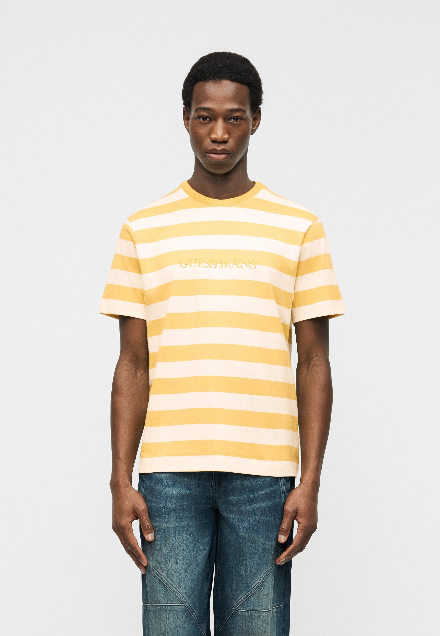 Guess Jeans GJ SS CN REG STRIPED YD TEE