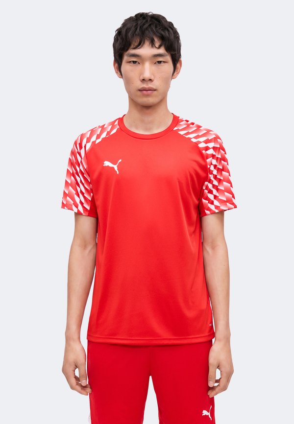 Puma TEAMLIGA26 - Sports T-shirt - red/white