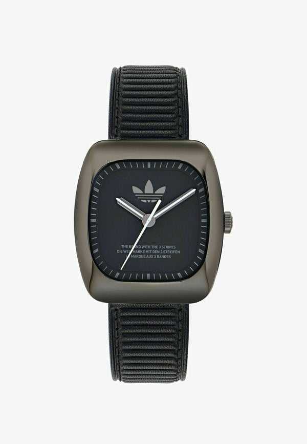 adidas Originals RETRO WAVE ONE - Watch - black and gold tone