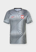 Nike Performance POLAND MENS PREMATCH - National team wear - pure platinum/cool grey/red