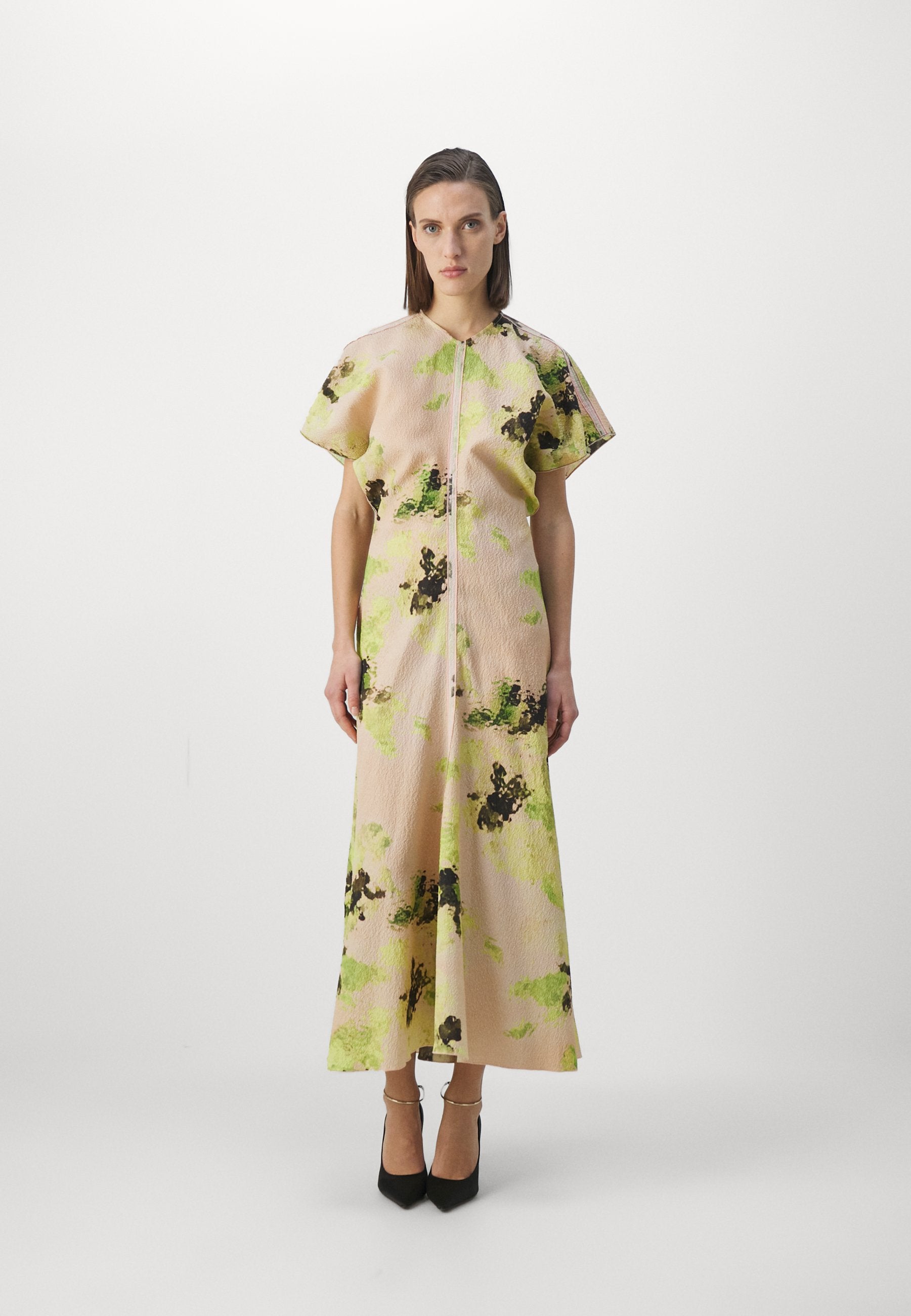 Victoria Beckham DRAPE SHOULDER DRESS