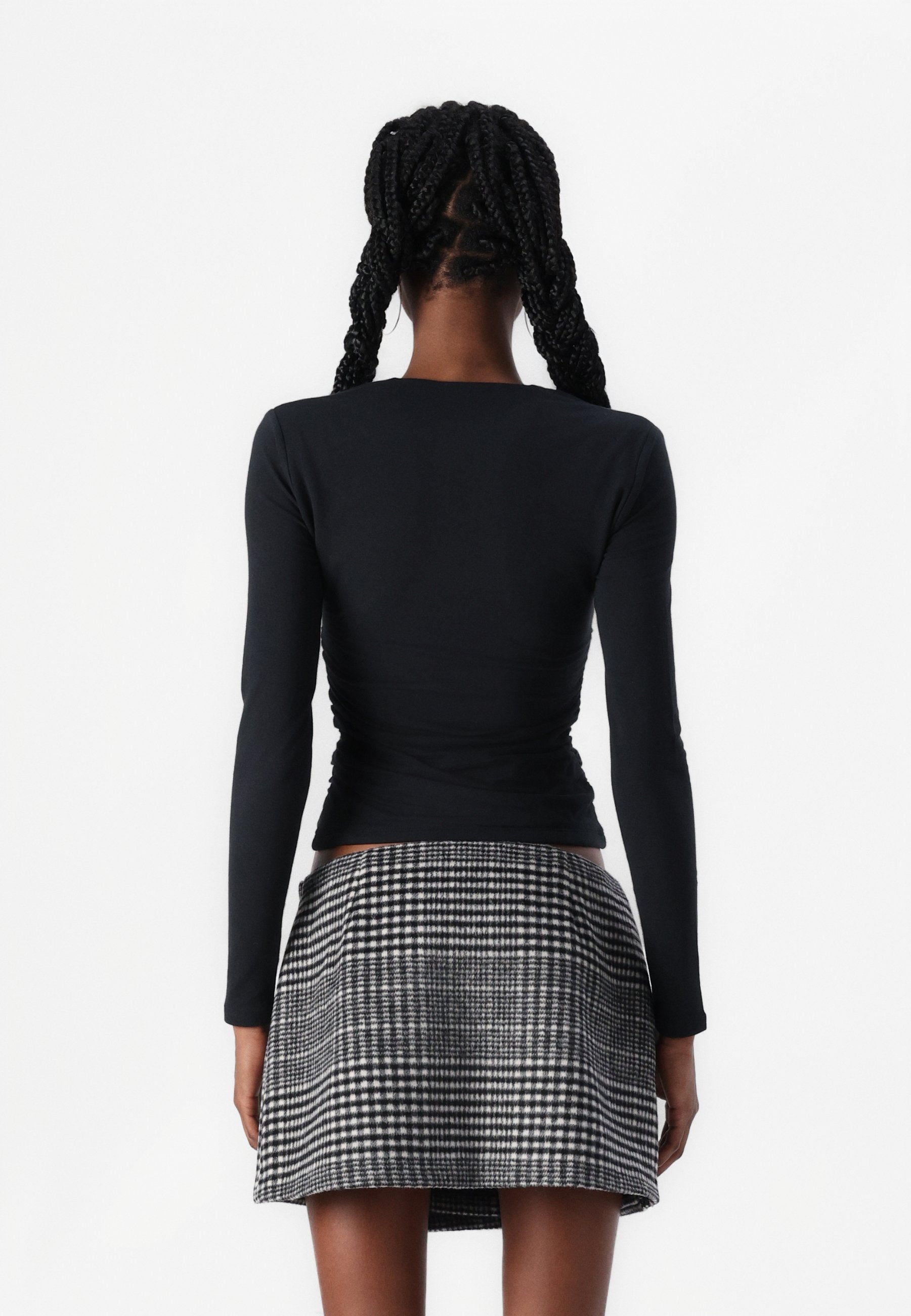 Abercrombie & Fitch The A&F Ava Long-Sleeve Top