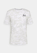Under Armour CAMO - Print T-shirt - white/grey