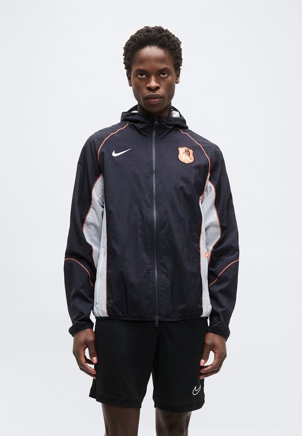 Nike Performance CHELSEA FC STRIKE+ - Windbreaker - pitch blue/wolf grey/turf orange
