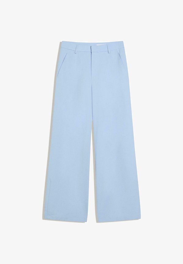 Bershka Trousers - light blue