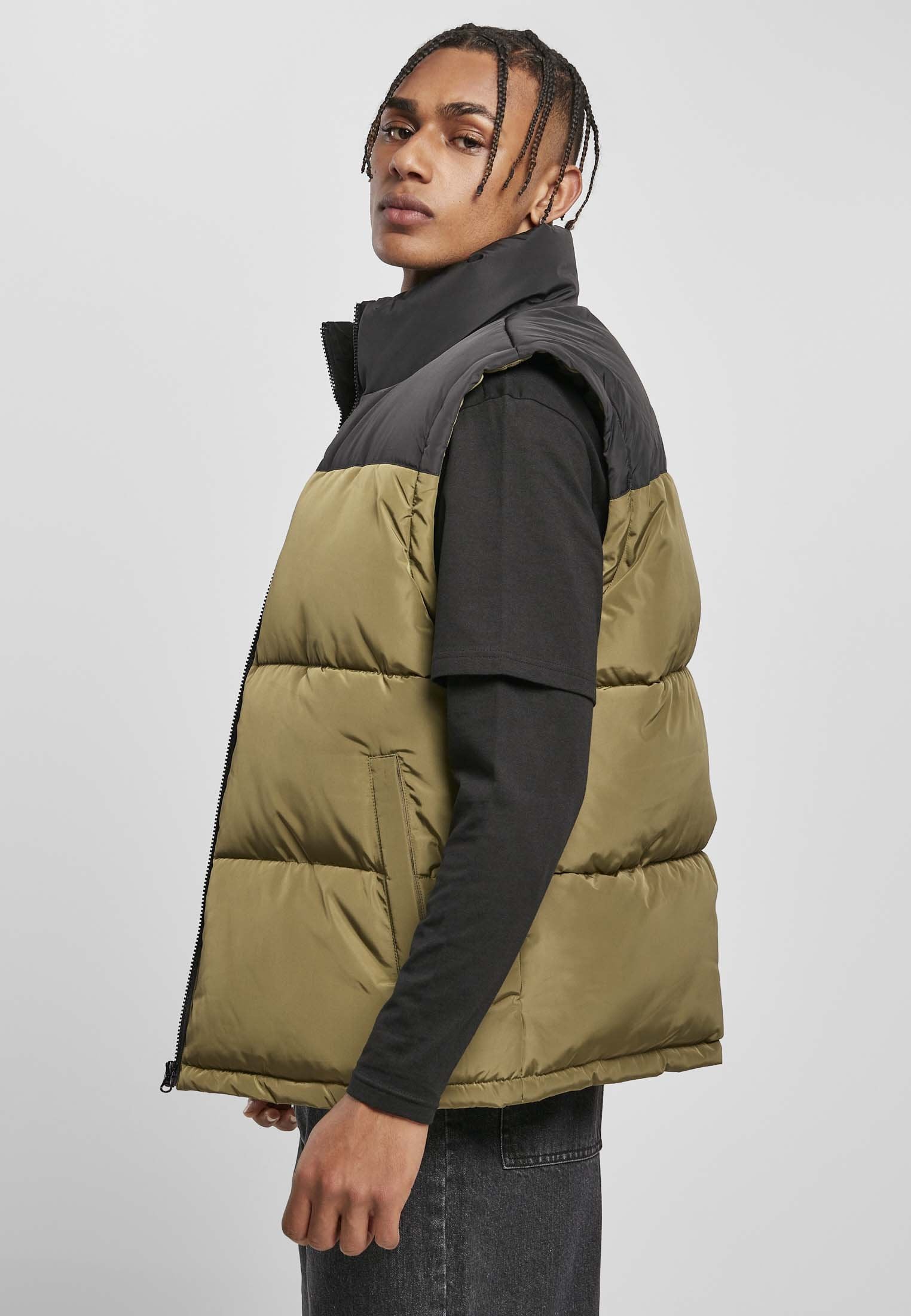 Urban Classics BLOCK PUFFER VEST