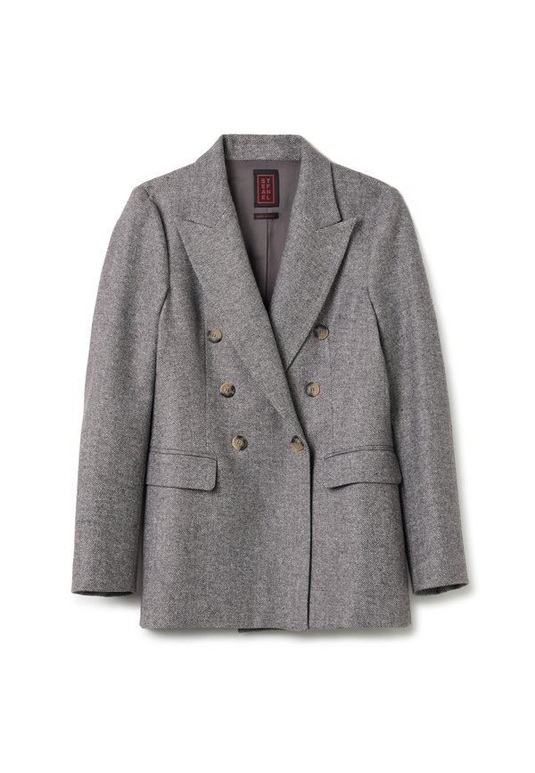 Stefanel DOUBLE-BREASTED TWEED